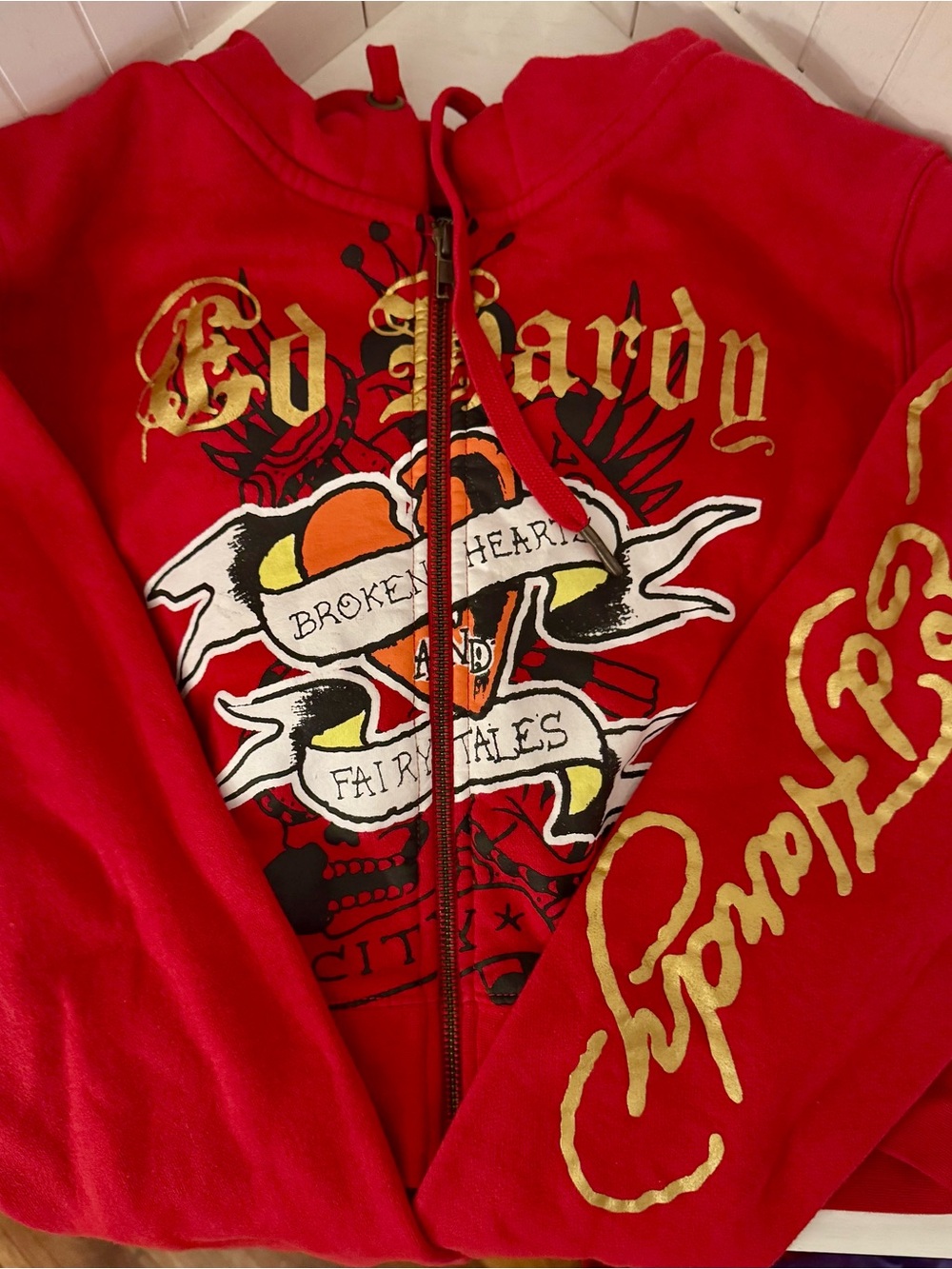 Ed Hardy “Broken Hearts & Fairy Tales” Jacket